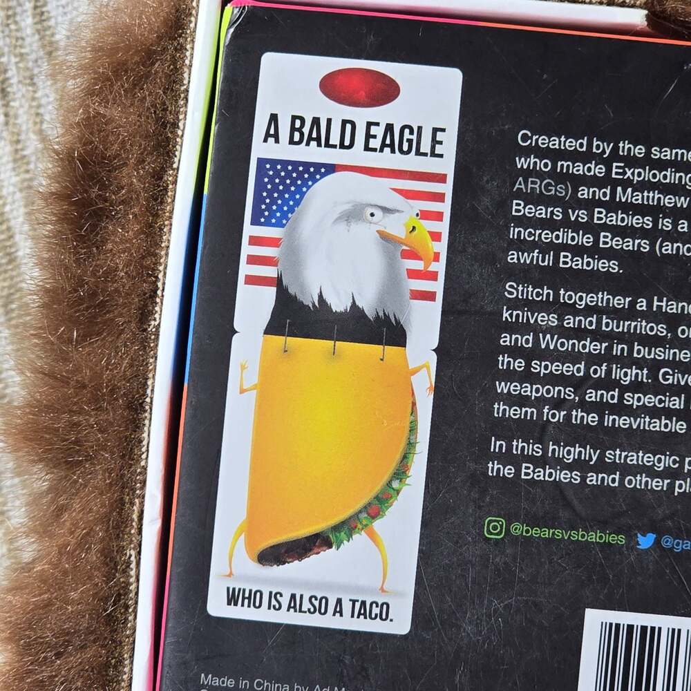 Bears vs Babies Furry Box Ed by Exploding Kittens Card Game Like New Adult Fun - Picture 7 of 11